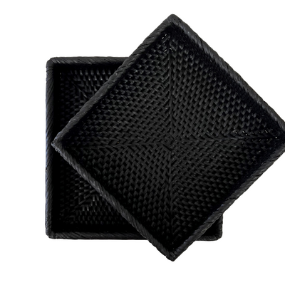 Black Square Tray - 2 sizes