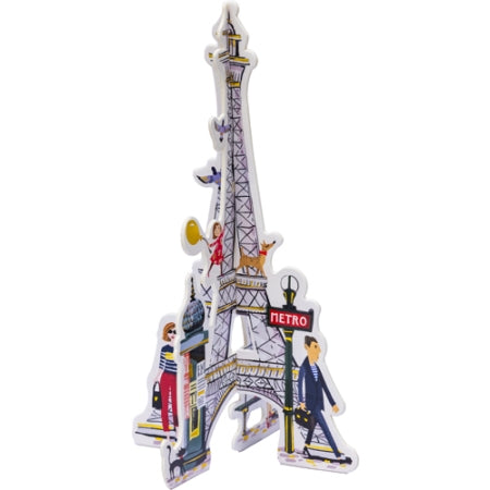3D Eiffel Tower - Paris 1950's
