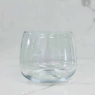 Glass Vase/Candle Holder - Medium  (Instore Only)