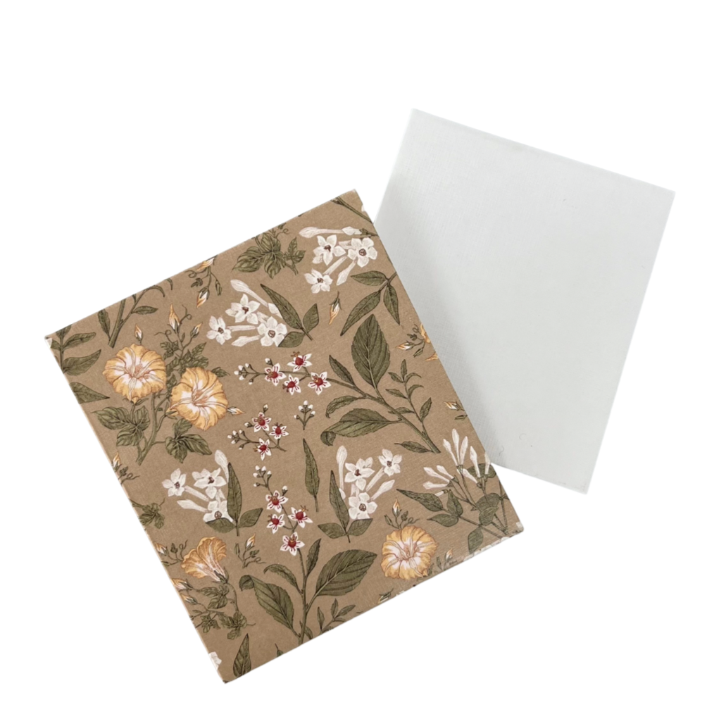 Gift Card Wallet - Beige Floral
