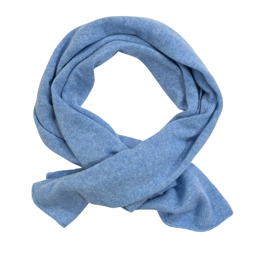 Cashmere Scarf Light Blue