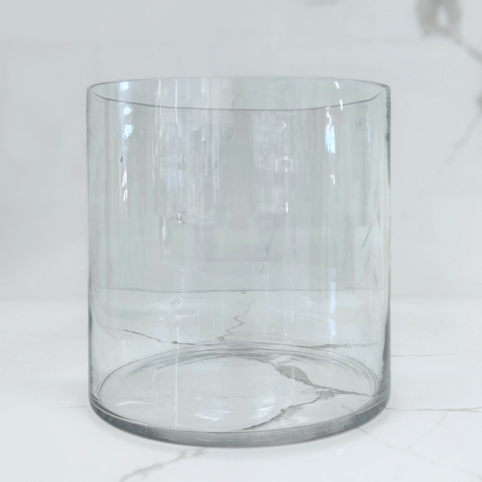 Glass Cylinder - Wide (Instore Only)