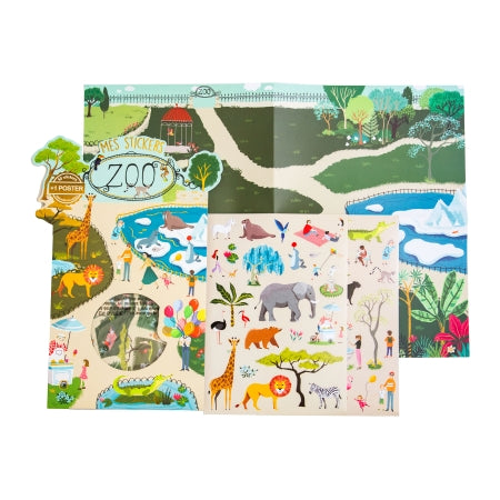 Zoo Activity Stickers