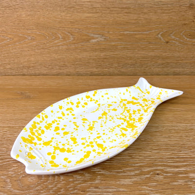 Yellow Fish Dish 33cm