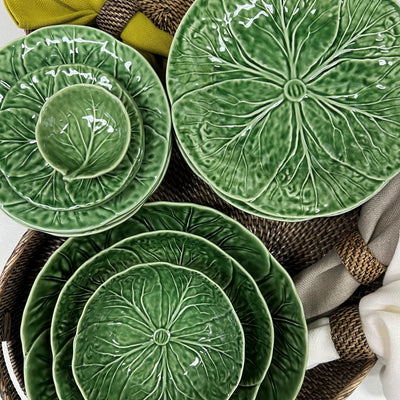 Green Cabbage Plate 14cm