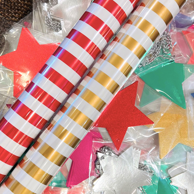 Christmas Wrapping Paper & Tags