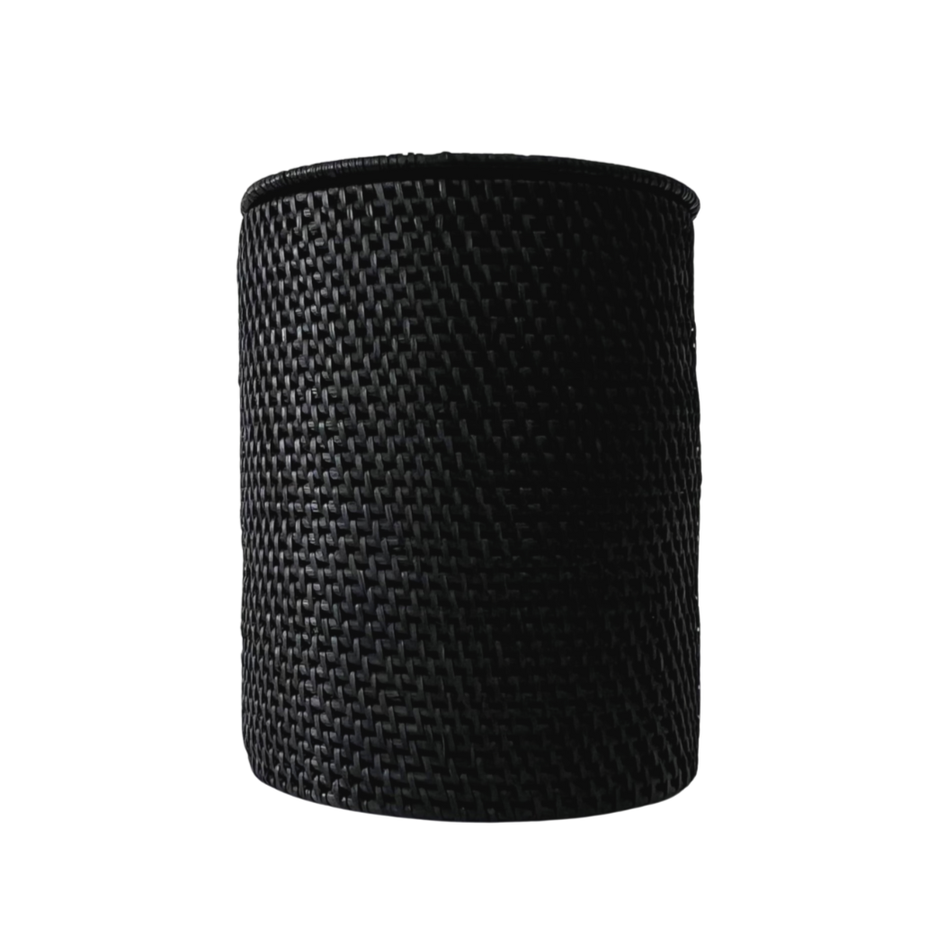 Black Bin with Lid