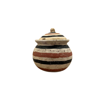 Small Clay Pot - Primitive Design #2 (available in-store only)