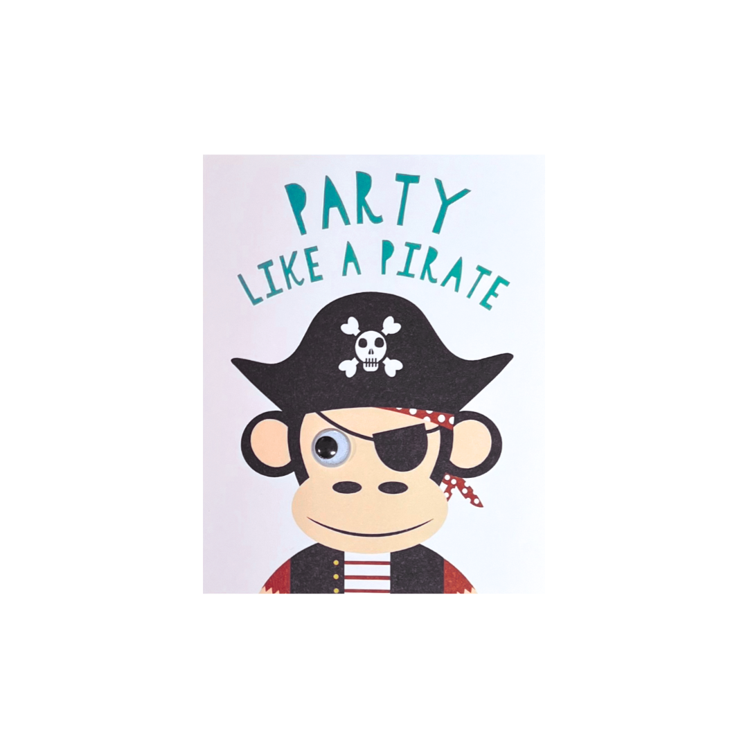 Card - Pirate Party