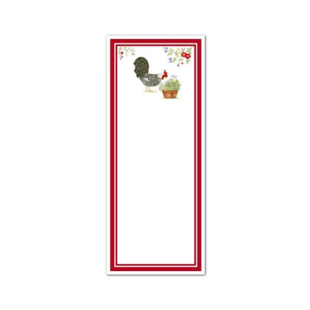 Magnetic Notepad - Rooster