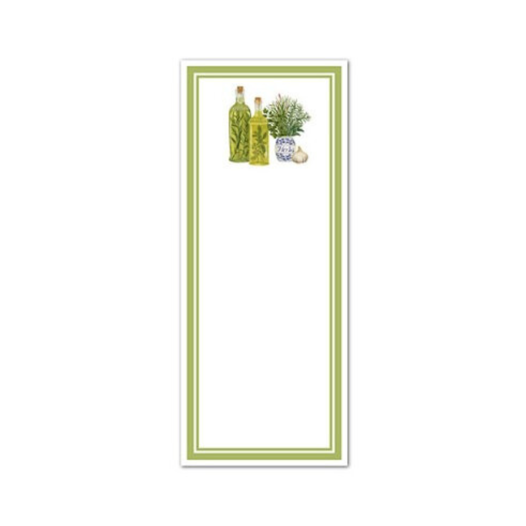 Magnetic Notepad - Olive Oil