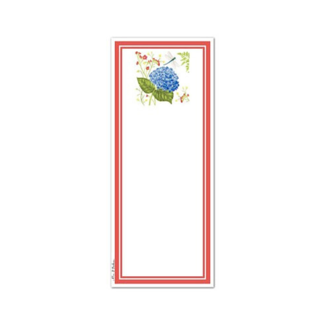 Magnetic Notepad - Hydrangea