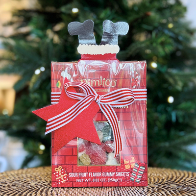 Santa Sour Fruit Gummy Sweets