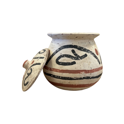 Medium Clay Pot - Primitive Design #13 (available in-store only)