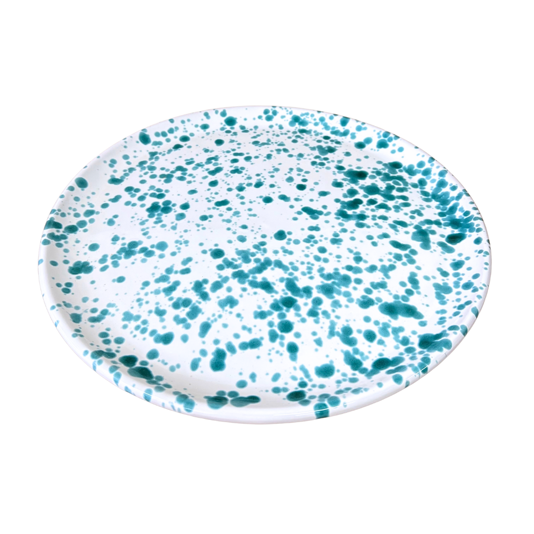 Aqua - Flat Round Platter 33cm (available in-store only)