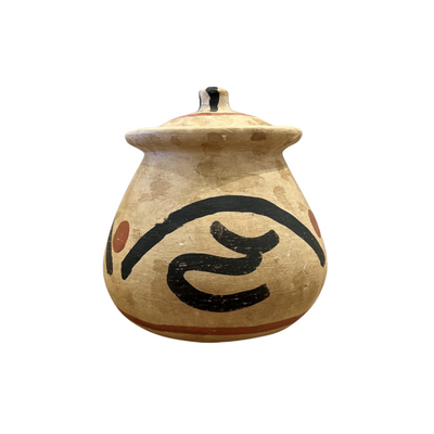 Medium Clay Pot - Primitive Design #3 (available in-store only)