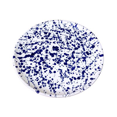 Blue - Flat Round Platter 33cm (available in-store only)