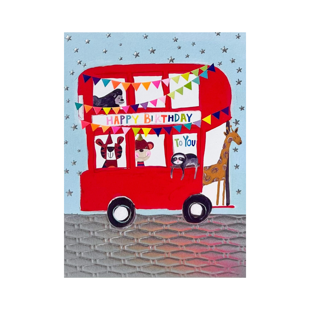 Card - Party Bus