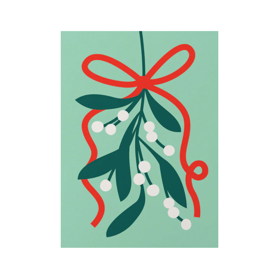 Christmas Card - Mistletoe