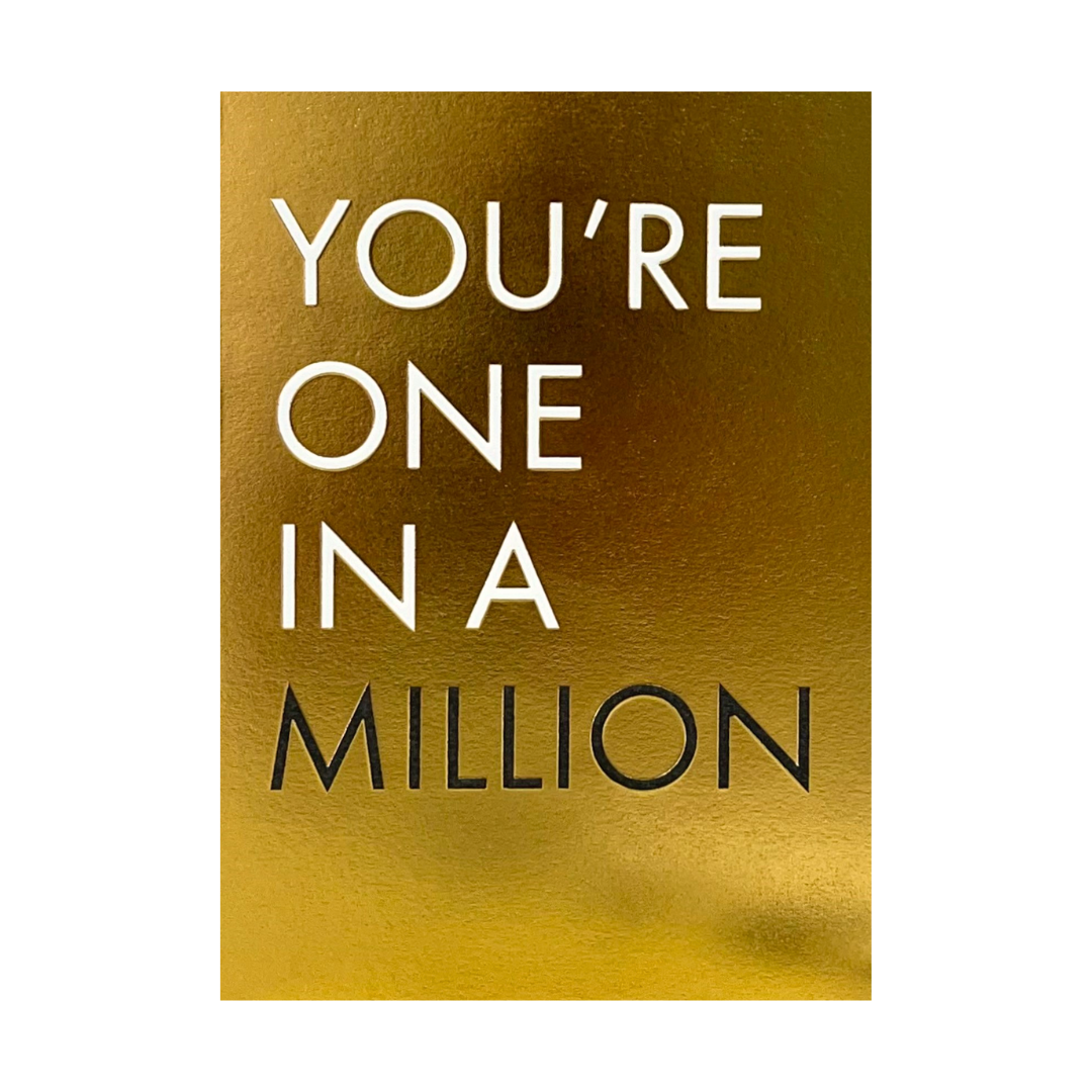Card You're One In A Million