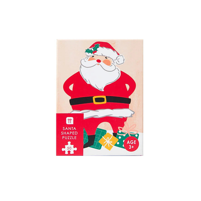 Santa Shaped Puzzle