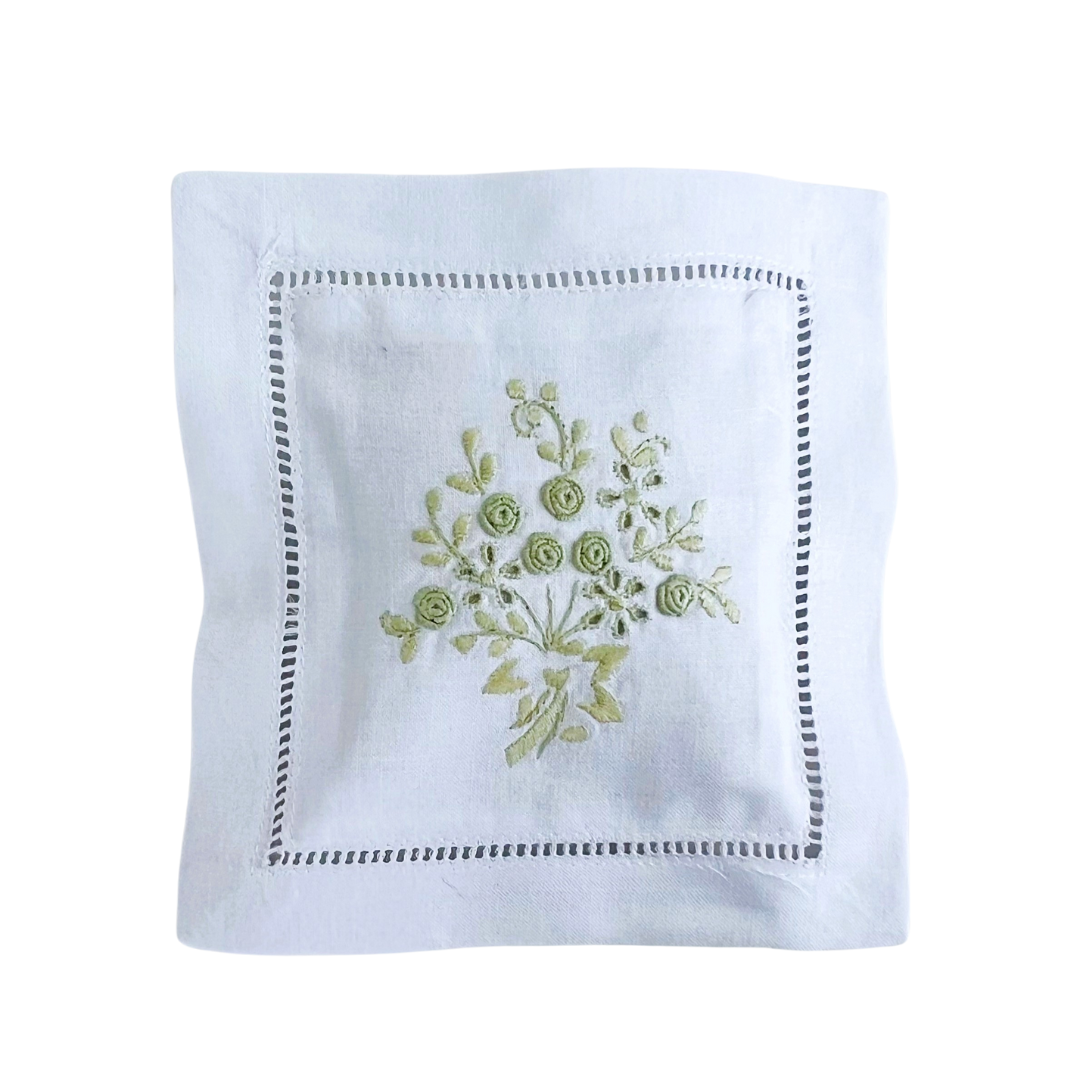 Lavender Sachet  - Ecru Bouquet