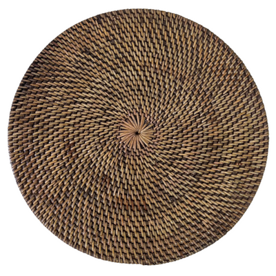 Brown Round Placemat - 2 sizes