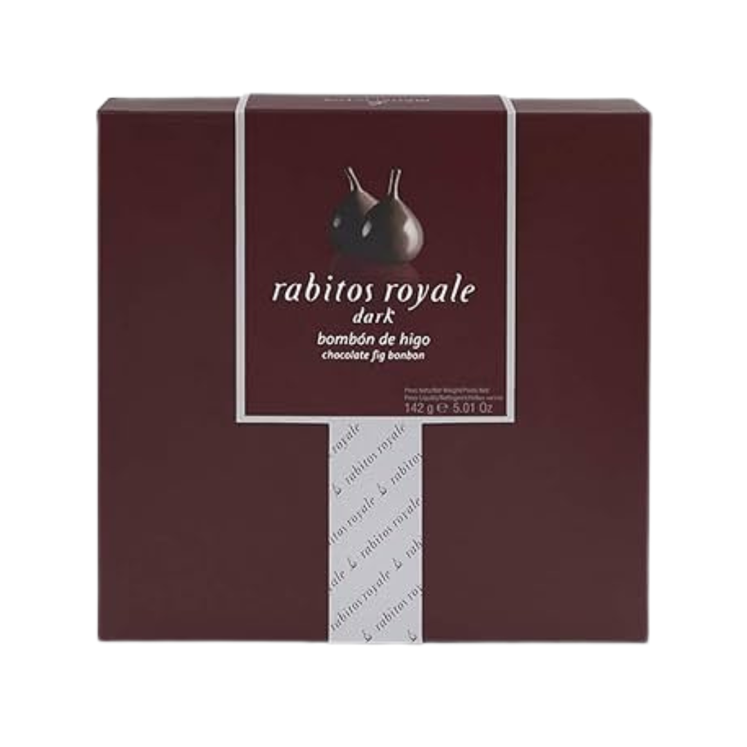 Dark Chocolate Bonbons with Dried Fig & Brandy