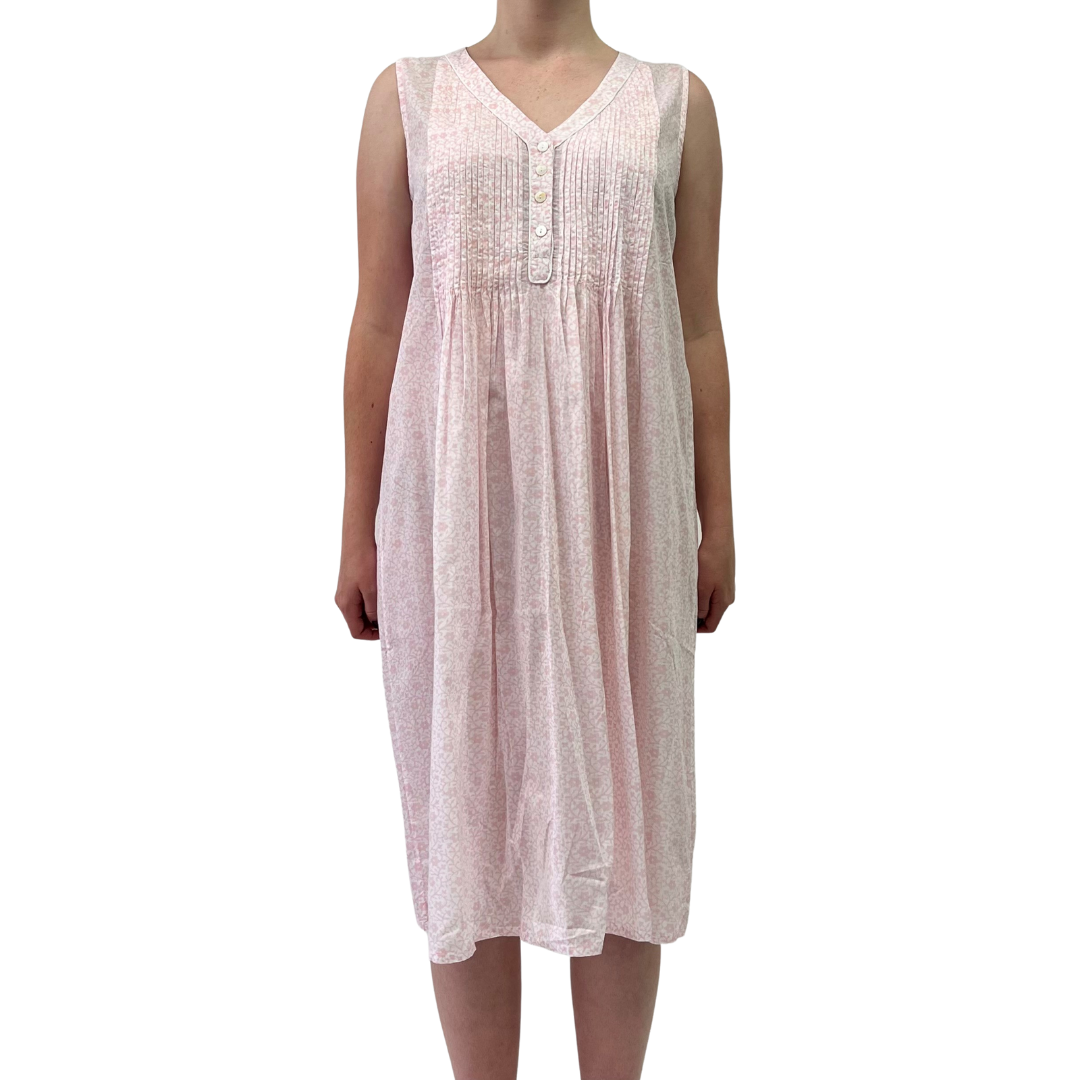 Sleeveless Nightie - Pink