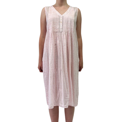 Sleeveless Nightie - Pink