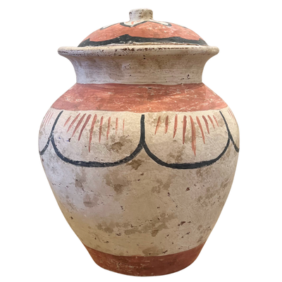 Extra Large Clay Pot - Primitive Design #2 (available in-store only)