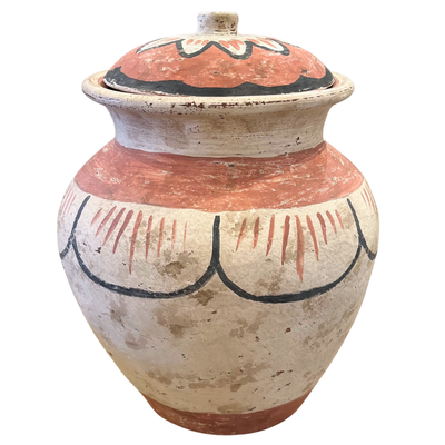 Extra Large Clay Pot - Primitive Design #2 (available in-store only)