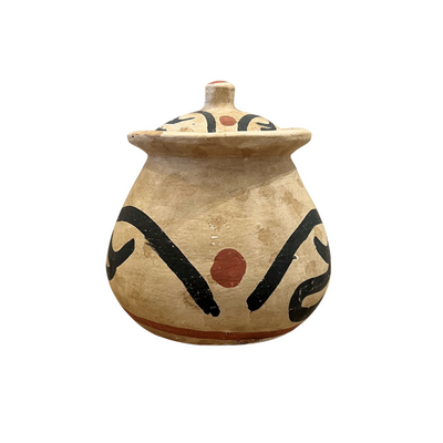Medium Clay Pot - Primitive Design #2 (available in-store only)