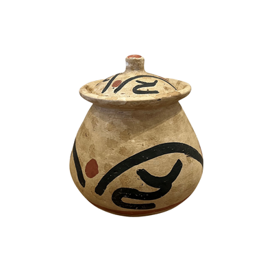 Medium Clay Pot - Primitive Design #2 (available in-store only)
