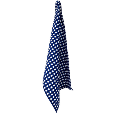 Navy & Royal Blue Tea Towel