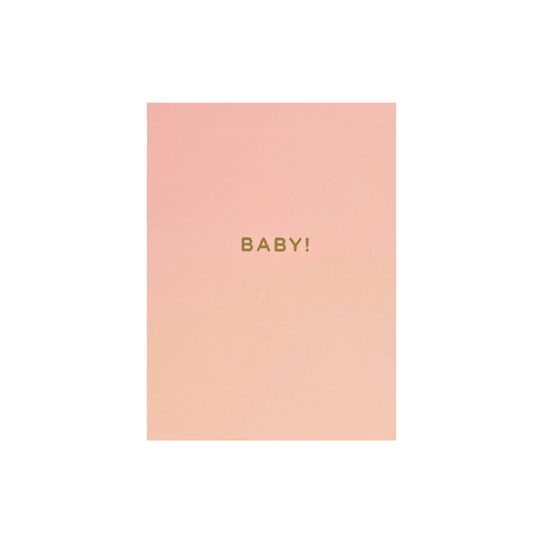 Card - Baby Pink