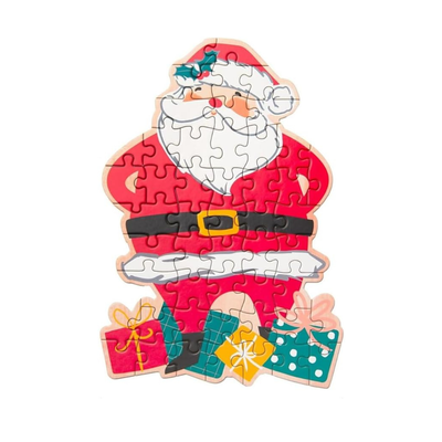 Santa Shaped Puzzle
