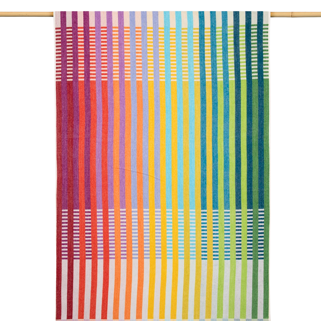 Beach Towel - Multi Stripe