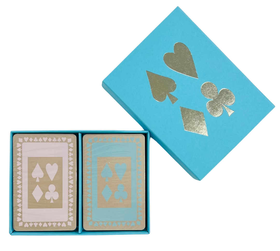 Bridge Cards - Turquoise