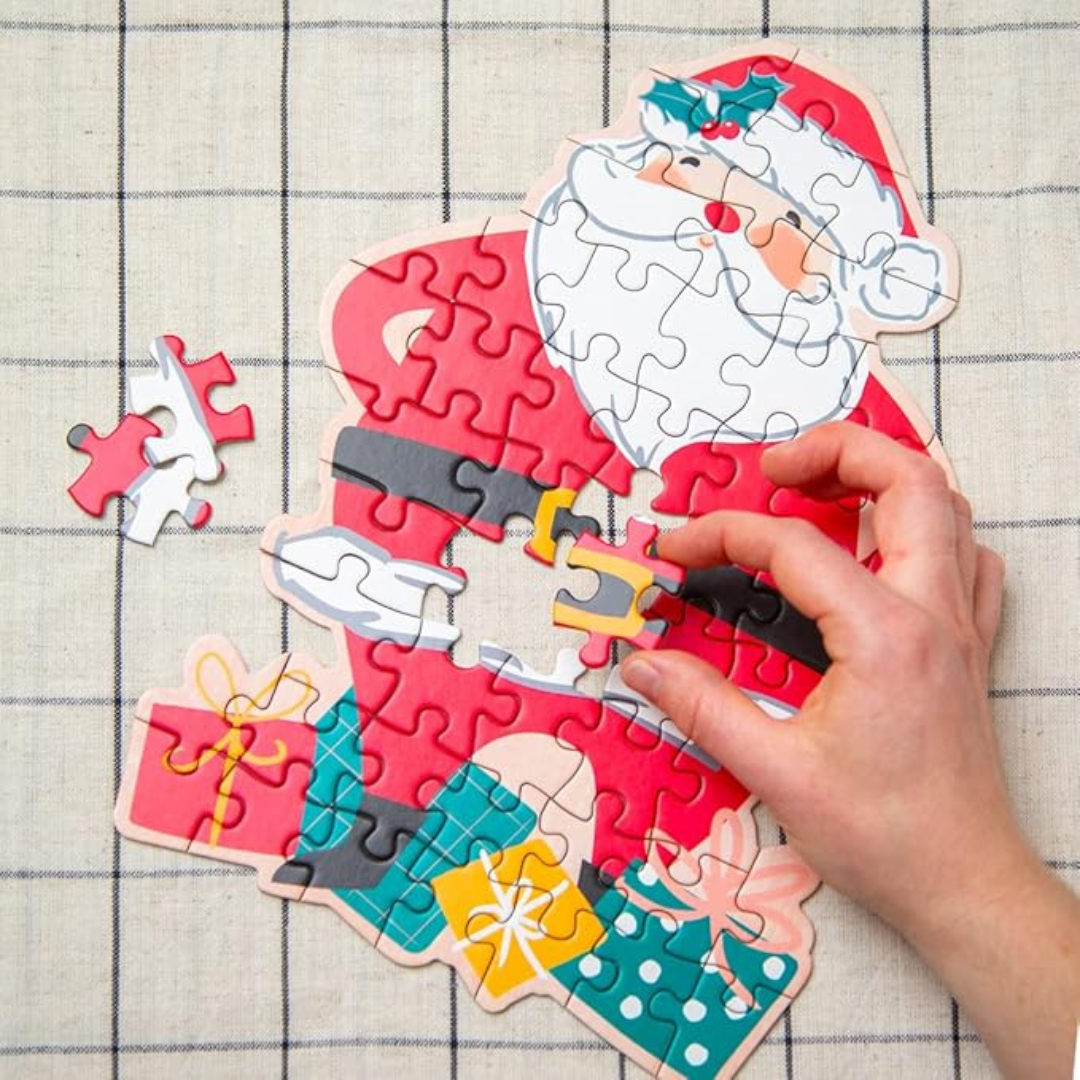 Santa Shaped Puzzle