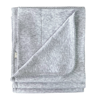 Cotton Wrap - Grey With Grey Trim