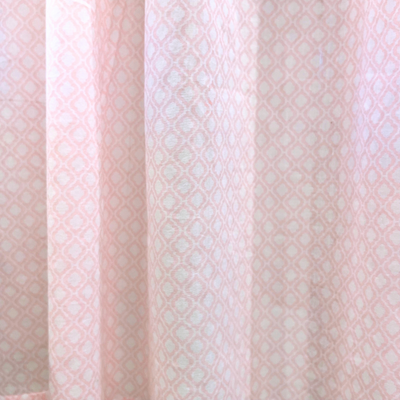 3/4 Sleeve Nightie - Jali Pink