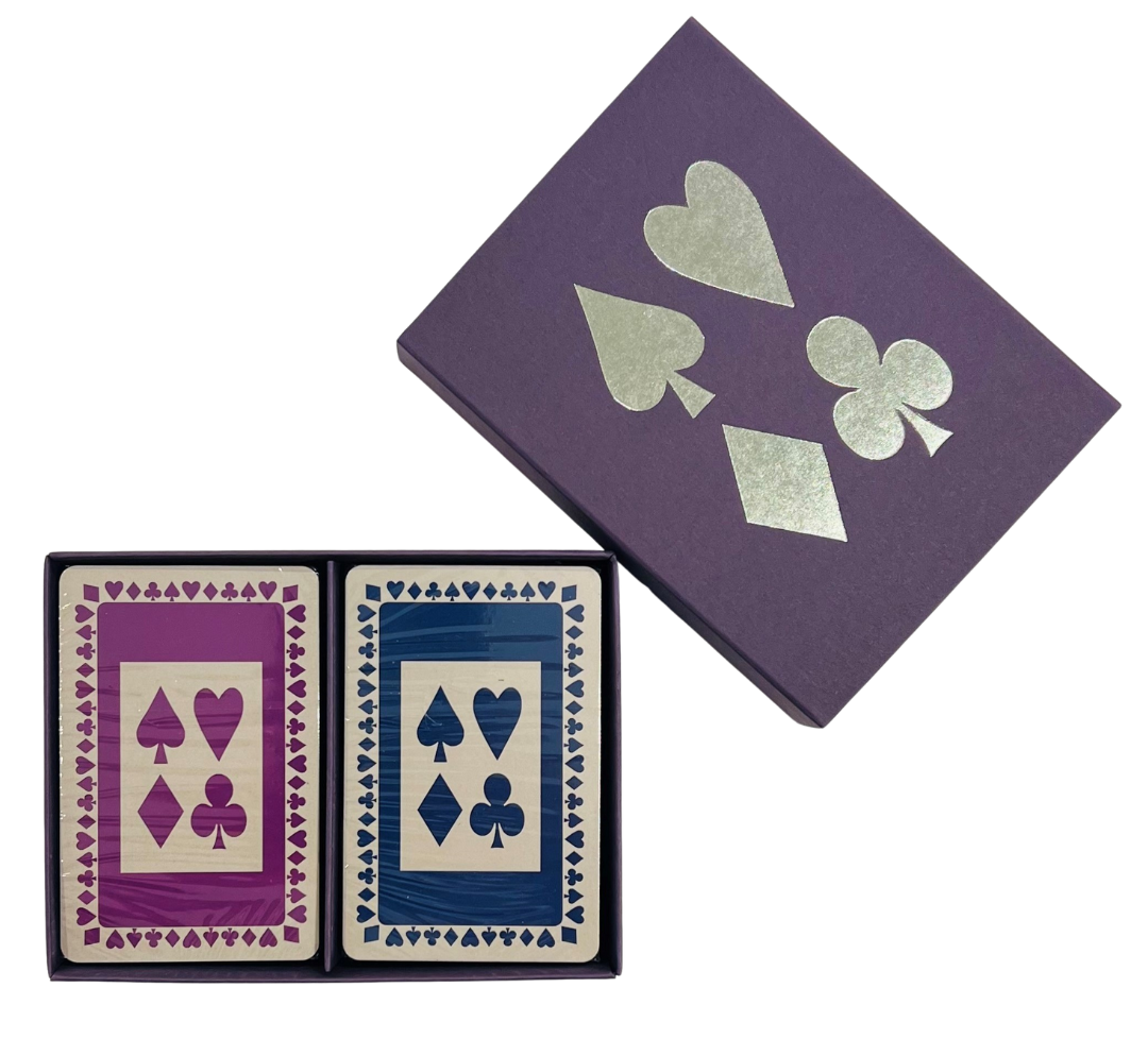 Bridge Cards - Purple