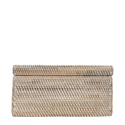 White Rectangle Storage Box - 3 sizes (available in-store only)