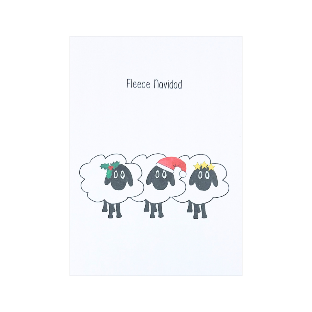Christmas Card - Fleece Navidad