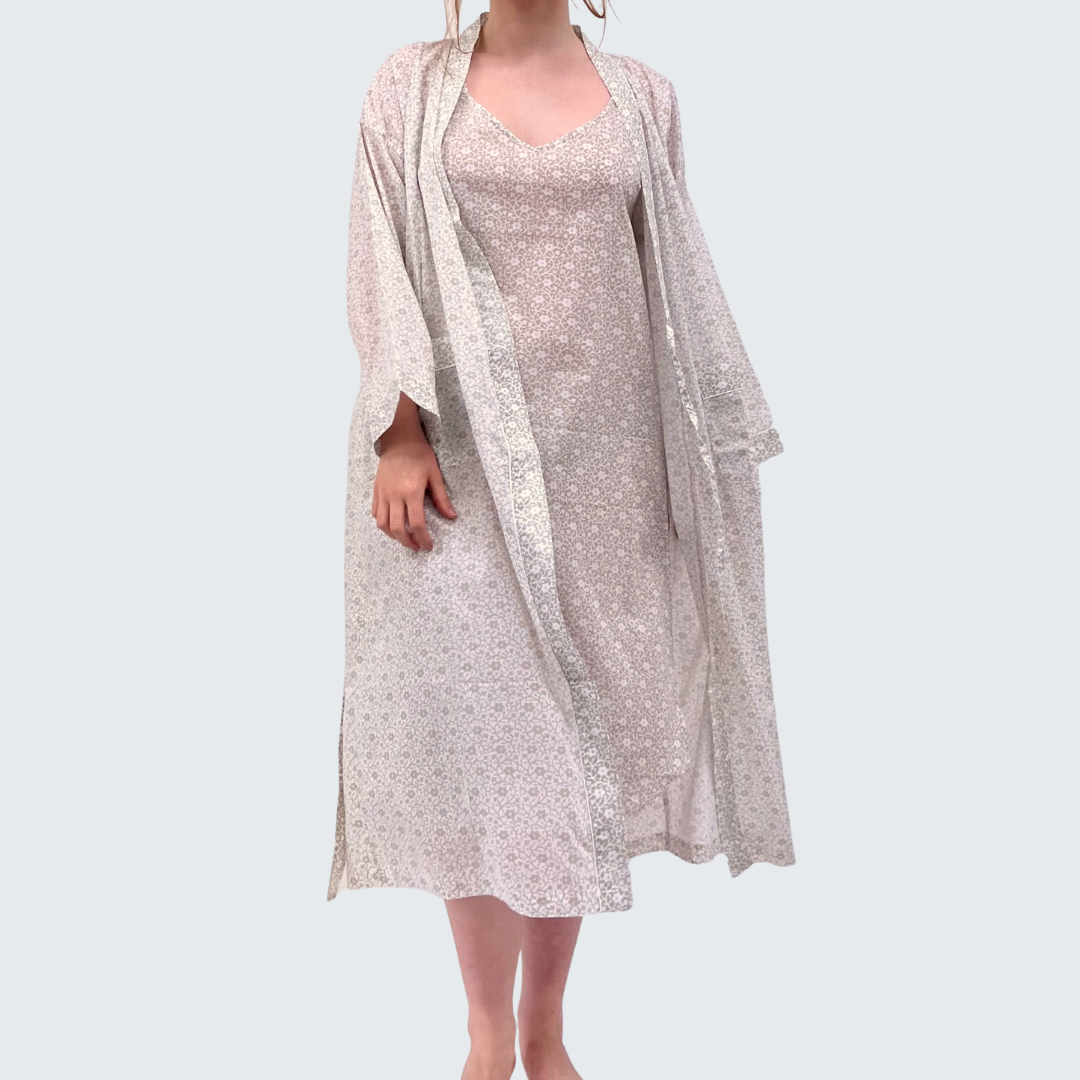 Long Camisole Nightie - Linen