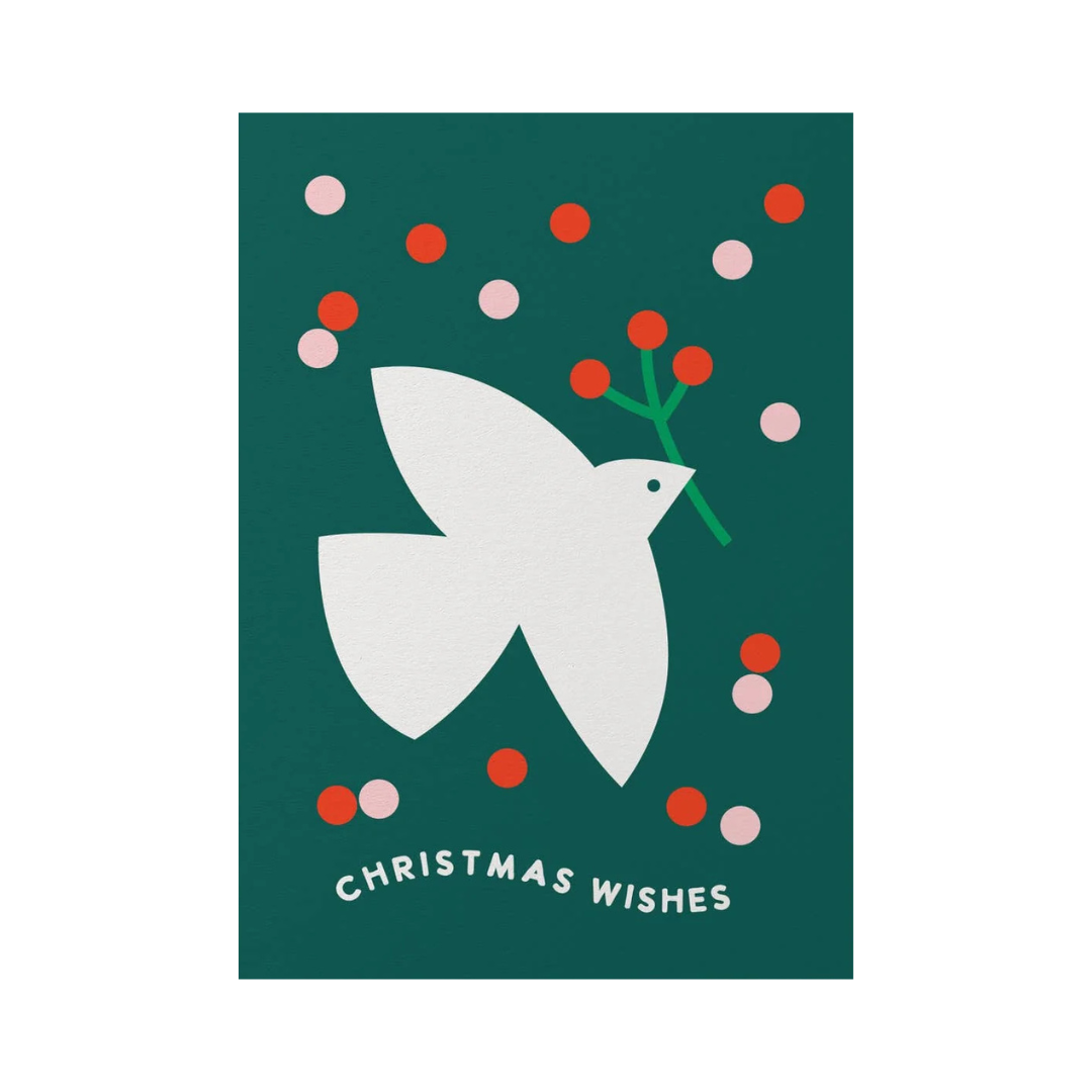 Christmas Card - Dove