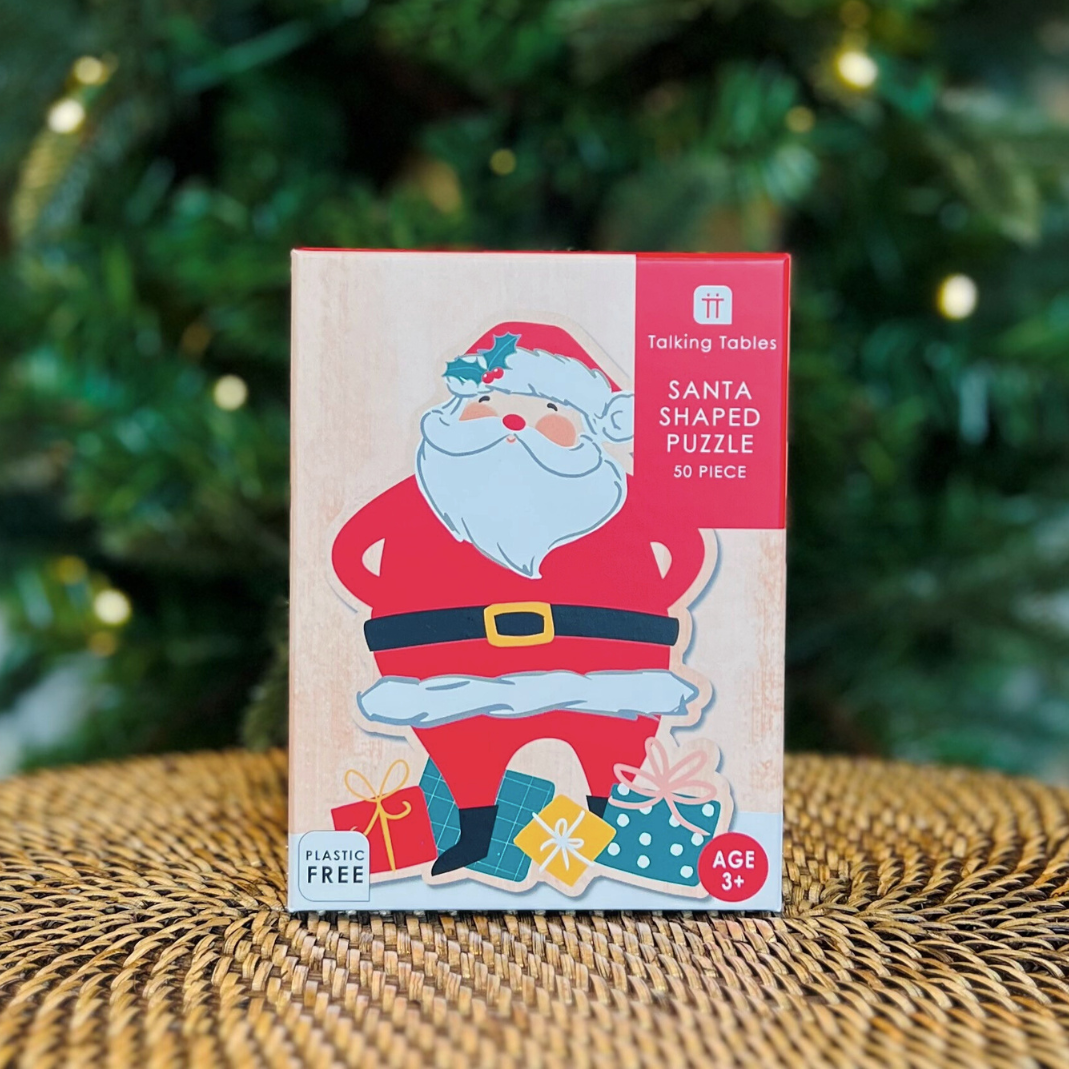 Santa Shaped Puzzle