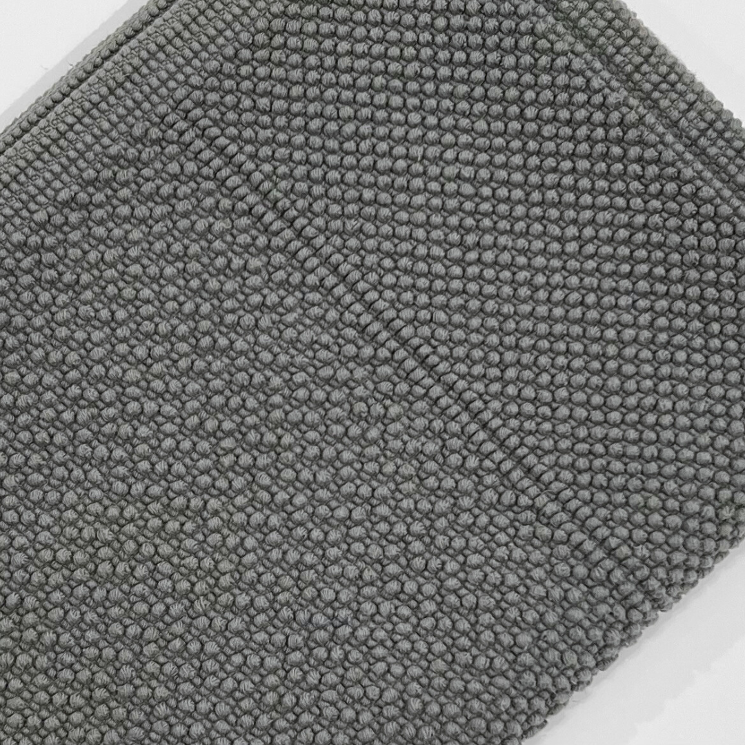 Bath Mat - Grey Simple Large