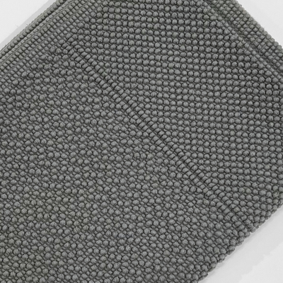 Bath Mat - Grey Simple Large